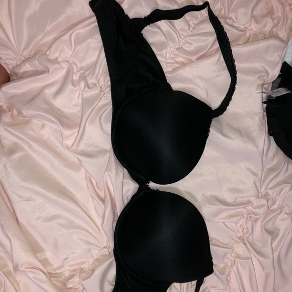 black t-shirt push up bra - Picture 7 of 8